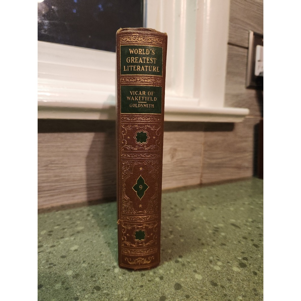 VTG 1937 Spencer Press World's Greatest Literature #9 Vicar of Wakefield